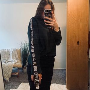 LIMITED EDITION DO NOT CREATE LIMITS HOODIE (zara)